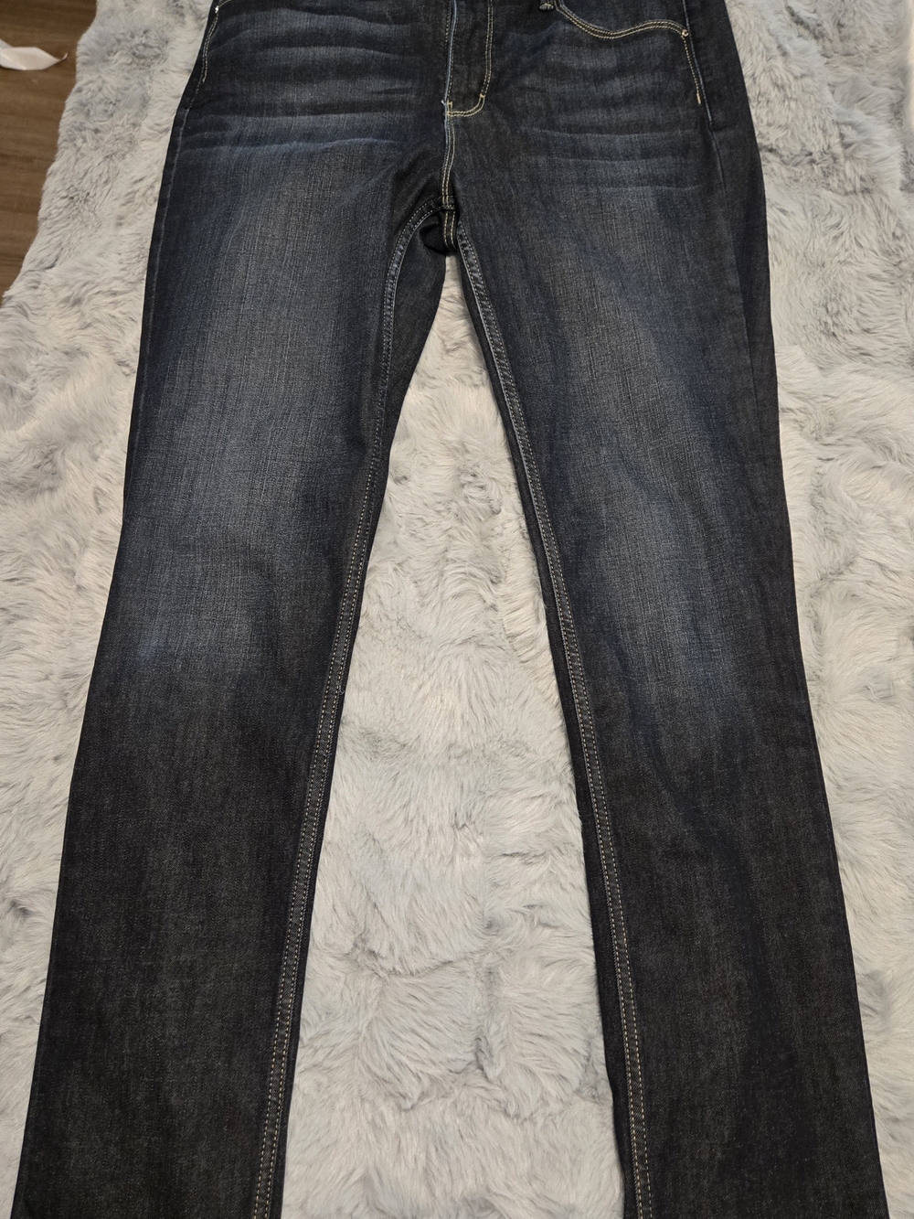 White House Black Market The Sculpt Slim High Rise Jeans 10L Dark Wash Tall WHBM